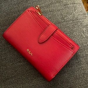 Lauren Ralph Lauren red wallet